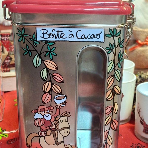CAIXA DE LLAUNA PEL CACAO by derrière la porte