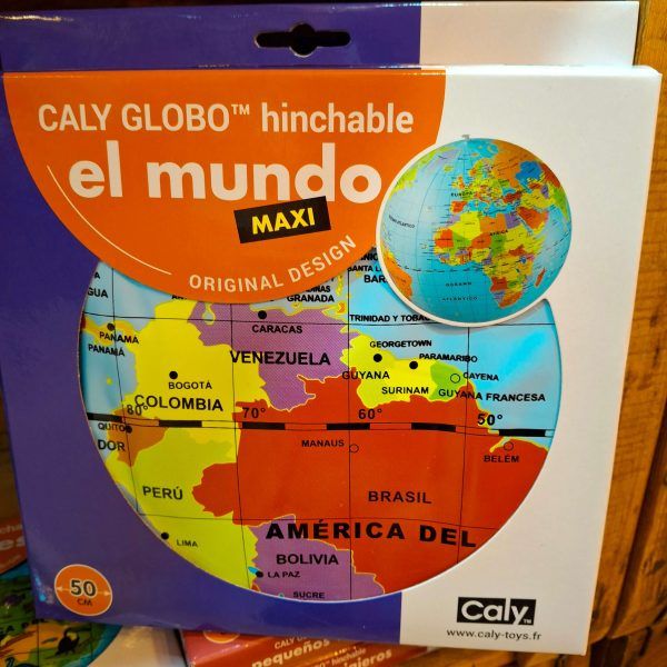 Globus terraqüi inflable - EL MÓN -50cm.